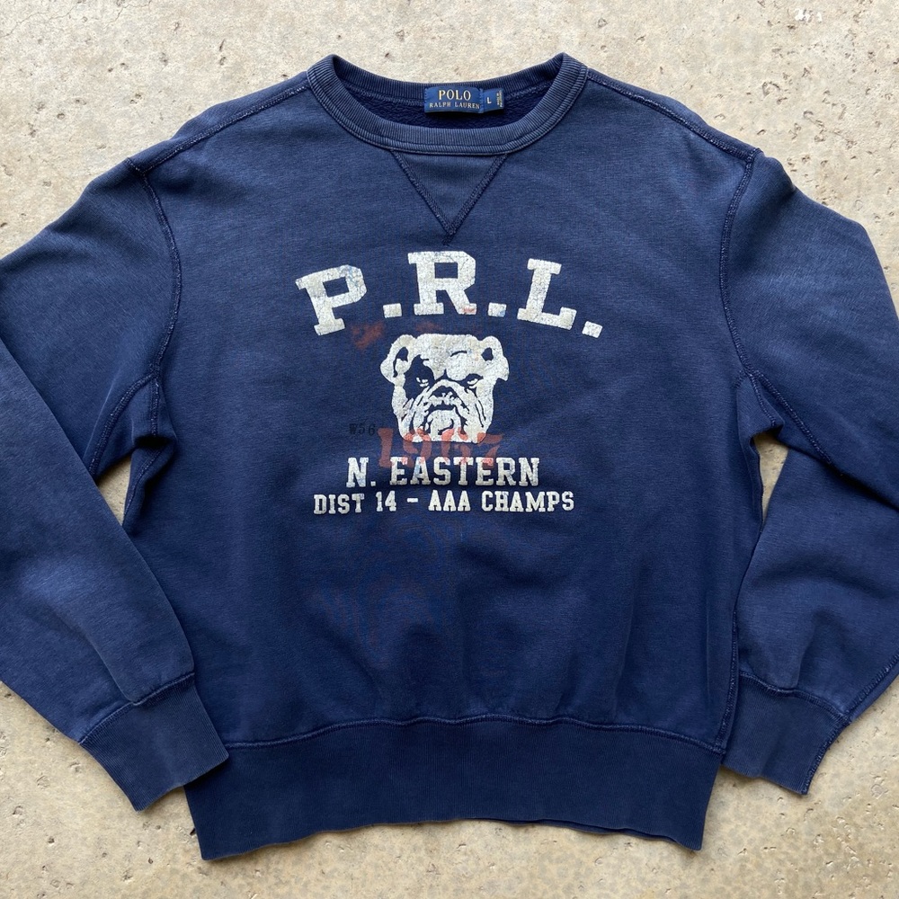 Polo Ralph Lauren Distressed Bulldog University